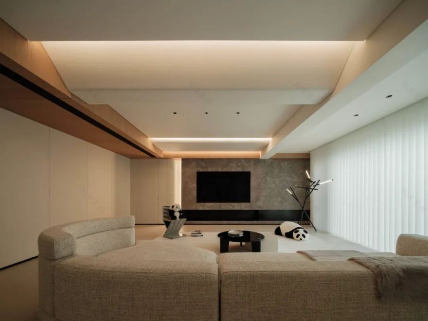 HHD-恒合立创设计作品|300㎡大平层极简私宅:逐光踏影,心之所往-32