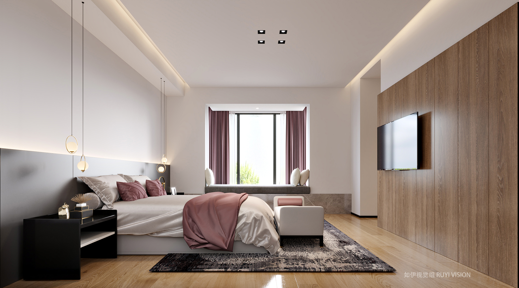 现代家装设计典范 | 如伊视觉呈现商业娱乐空间艺术-12