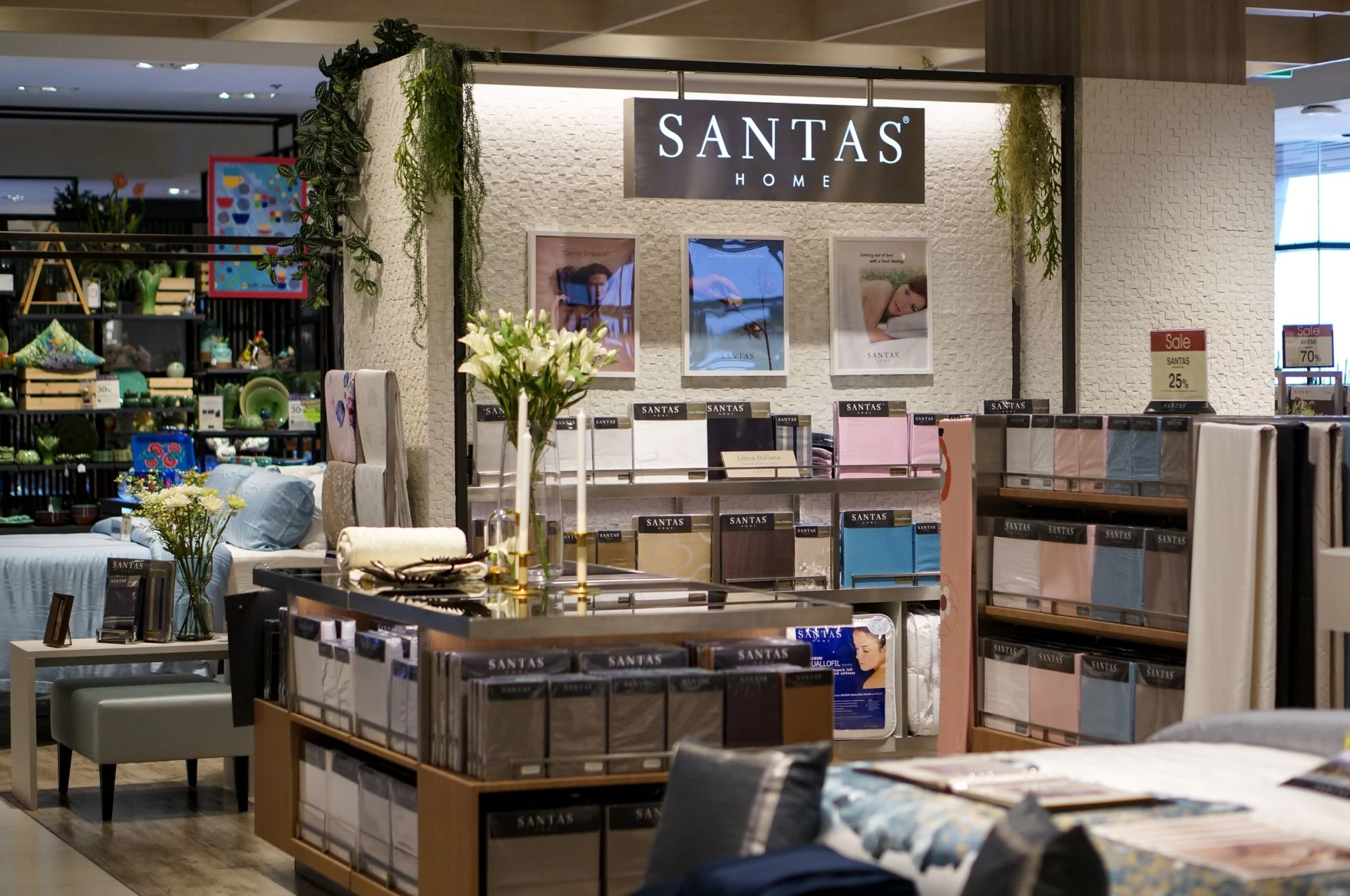 温馨时尚的床品店设计-18