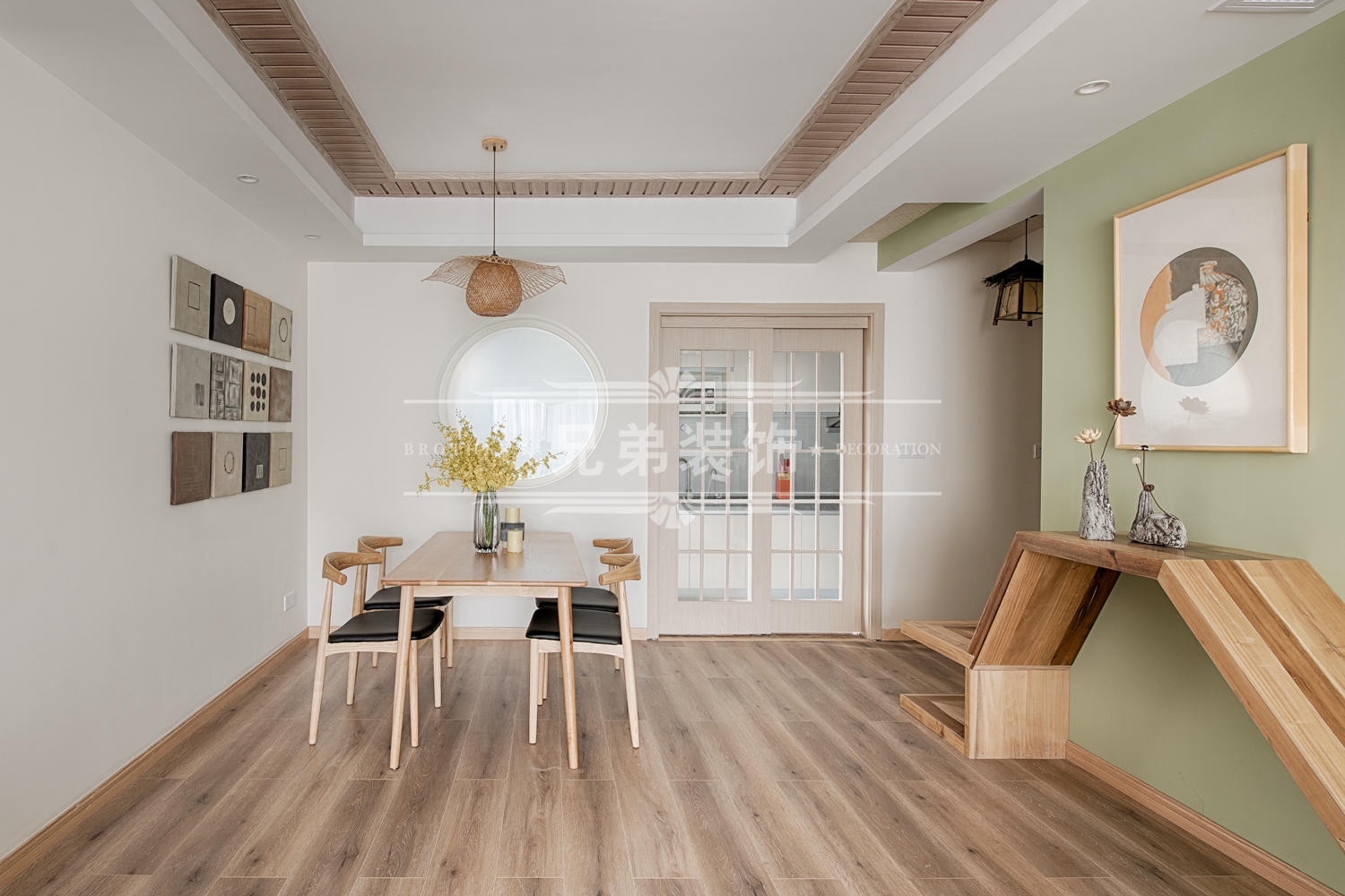 金茂珑悦 85 平现代简约风装修 | 兄弟装饰水母++ 整装-13