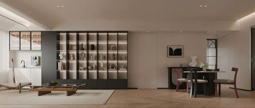 《浮生半日》· 现代家居空间设计丨三零一建筑装饰事务所-18