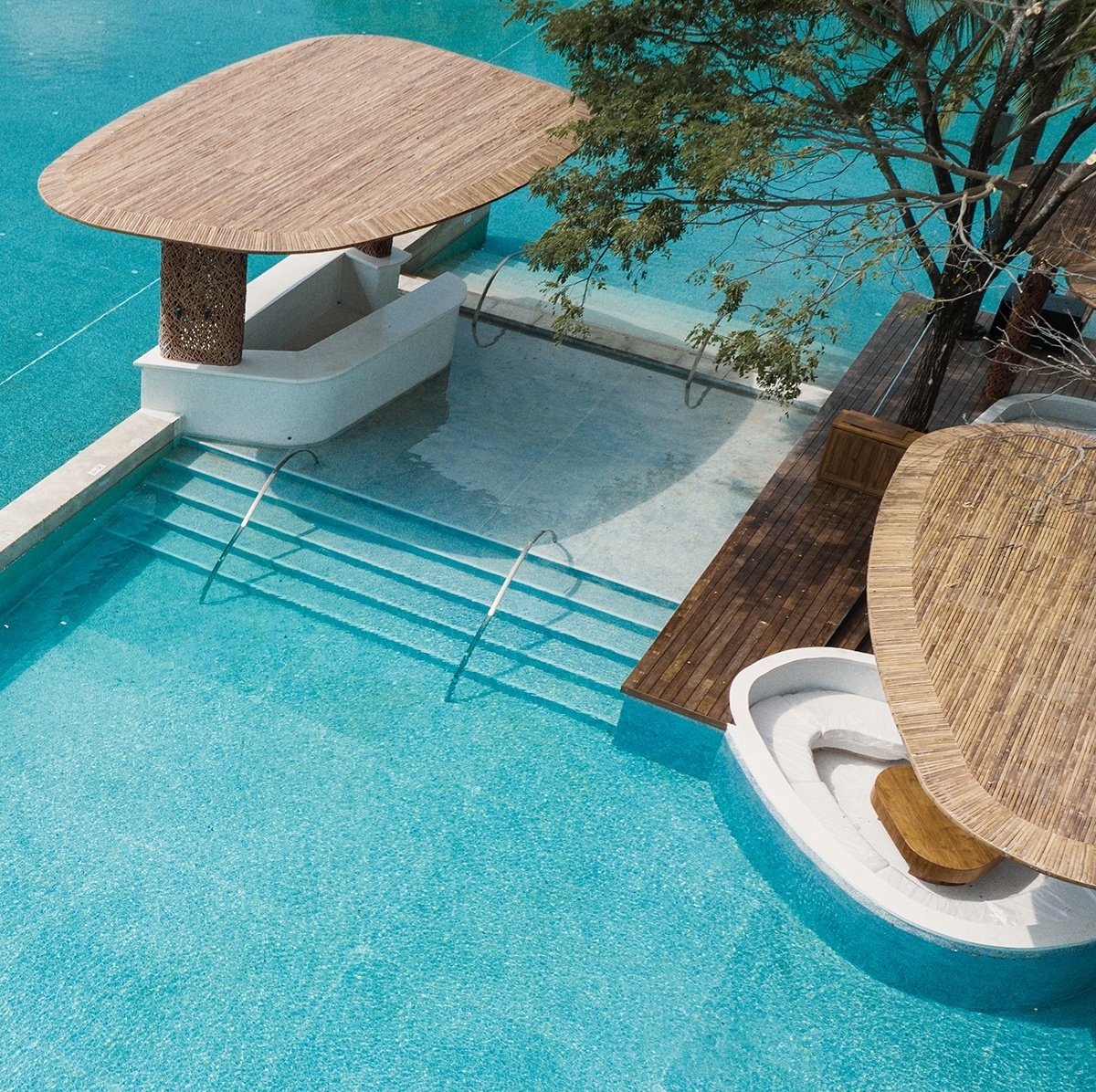 三亚艾迪逊酒店海滩俱乐部丨中国三亚丨万社设计-44