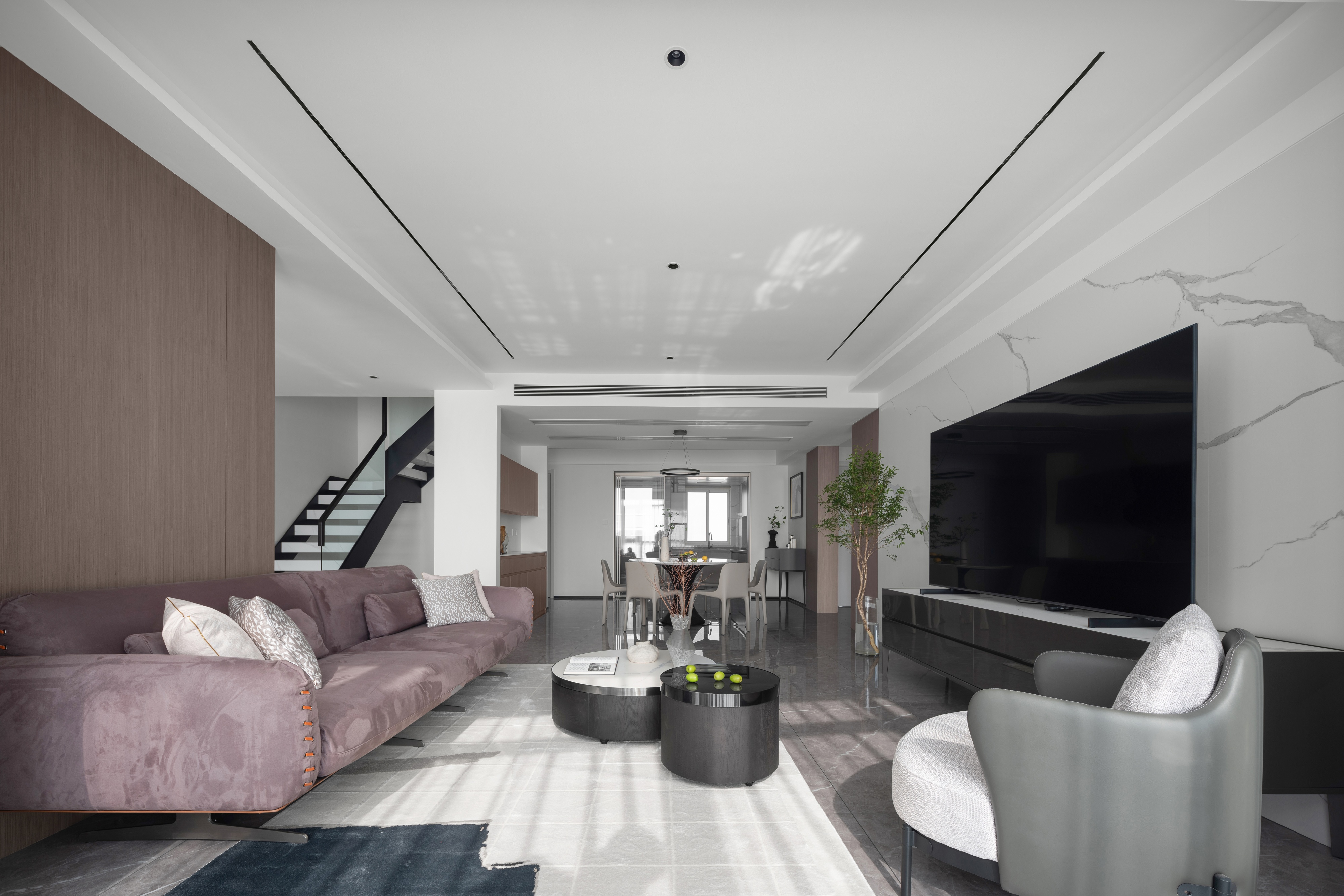 复式采光住宅 · 同堂不同层的空间艺术丨度设计机构-34