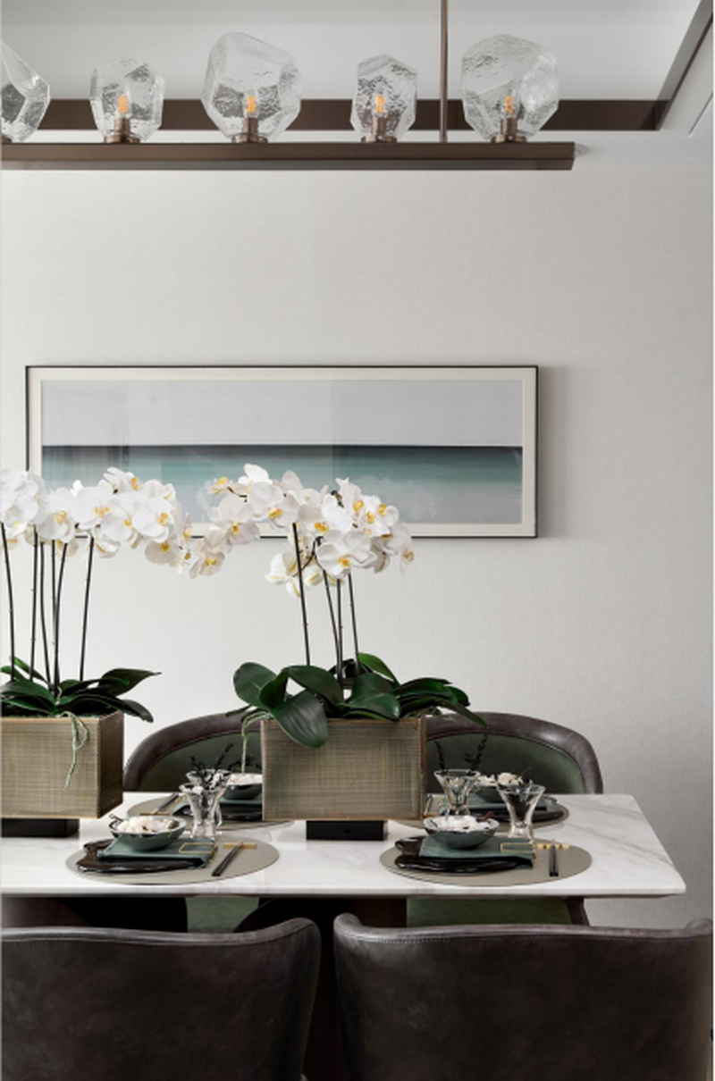 肇庆世茂滨江壹号样板间设计 | 空谷茗悠，知味赏韵-140