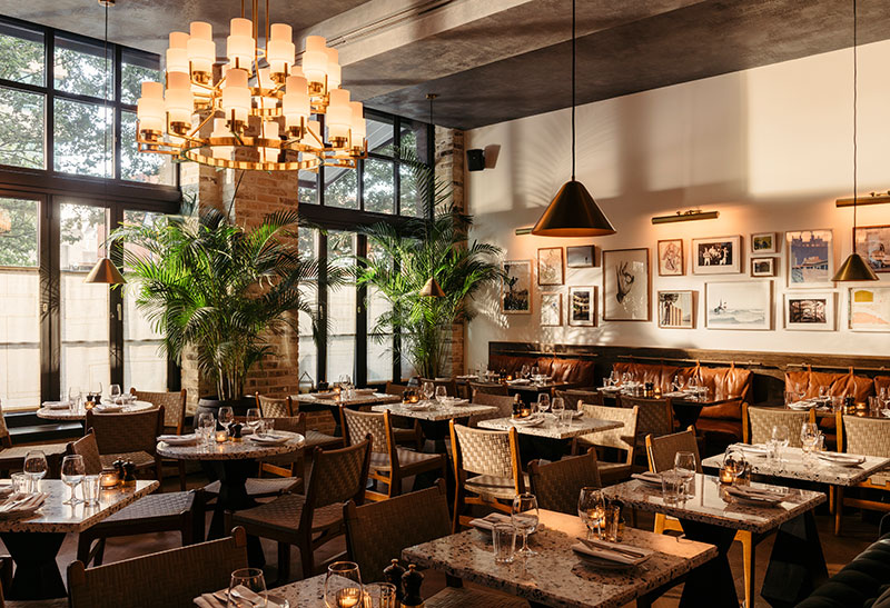 伦敦新霍克斯顿酒店 | 工业风几何印花的完美融合-15