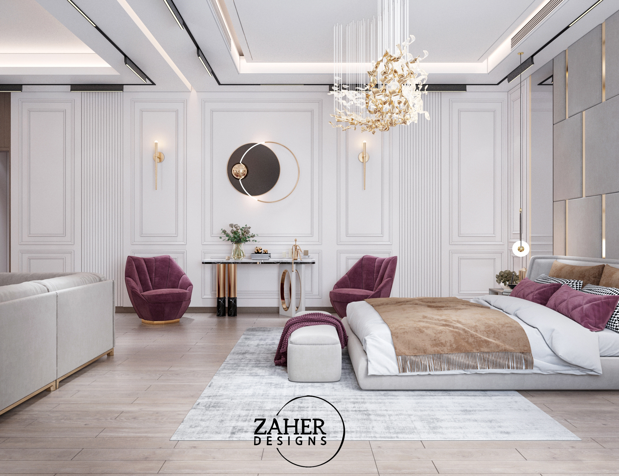 主卧室丨Ahmed zaher-8