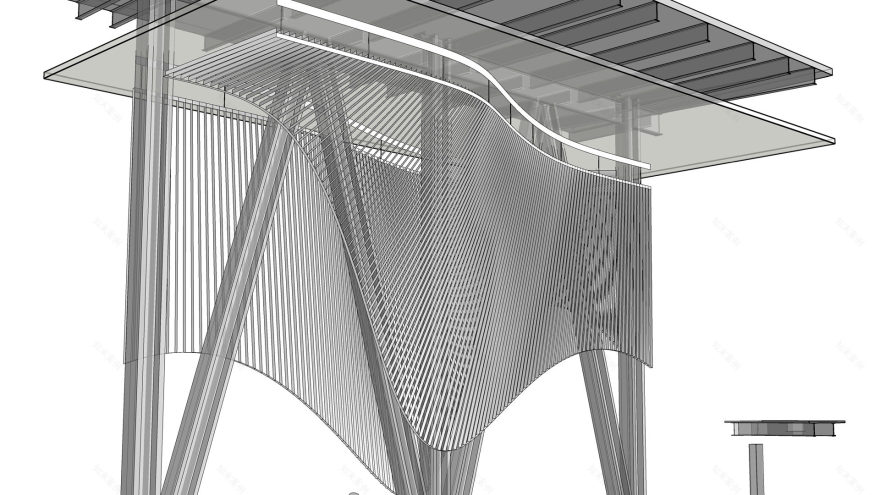 CUSTOM INTERIOR TRELLISES @ ESSENTIA HEALTH - ST. MARY’S MEDICAL CENTER | Eventscape-7