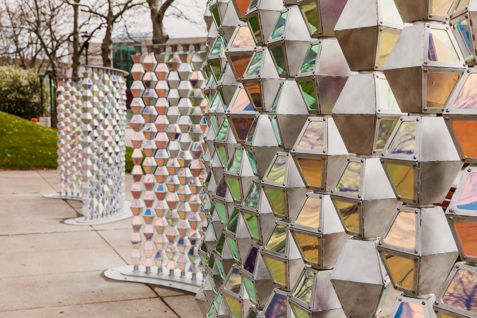 纽约罗切斯特市“Ripple”公共艺术装置丨洪都拉斯约罗丨The Urban Conga-8