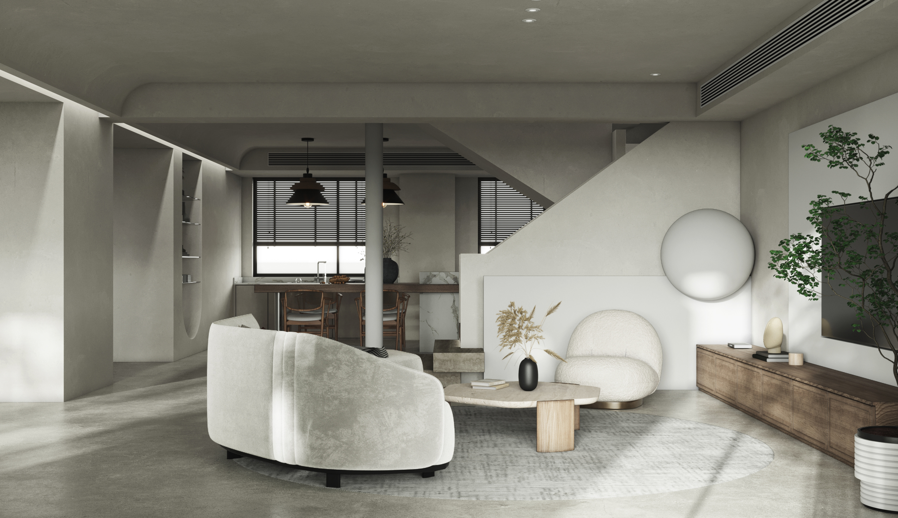 CR 临摹练习 | 打造现代简约风格的温馨家居-2