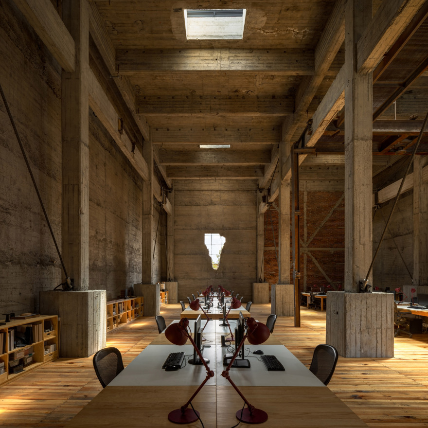 墨西哥Ice Factory建筑改造为工作室项目丨墨西哥墨西哥城丨JSa Aisha Ballesteros等-20