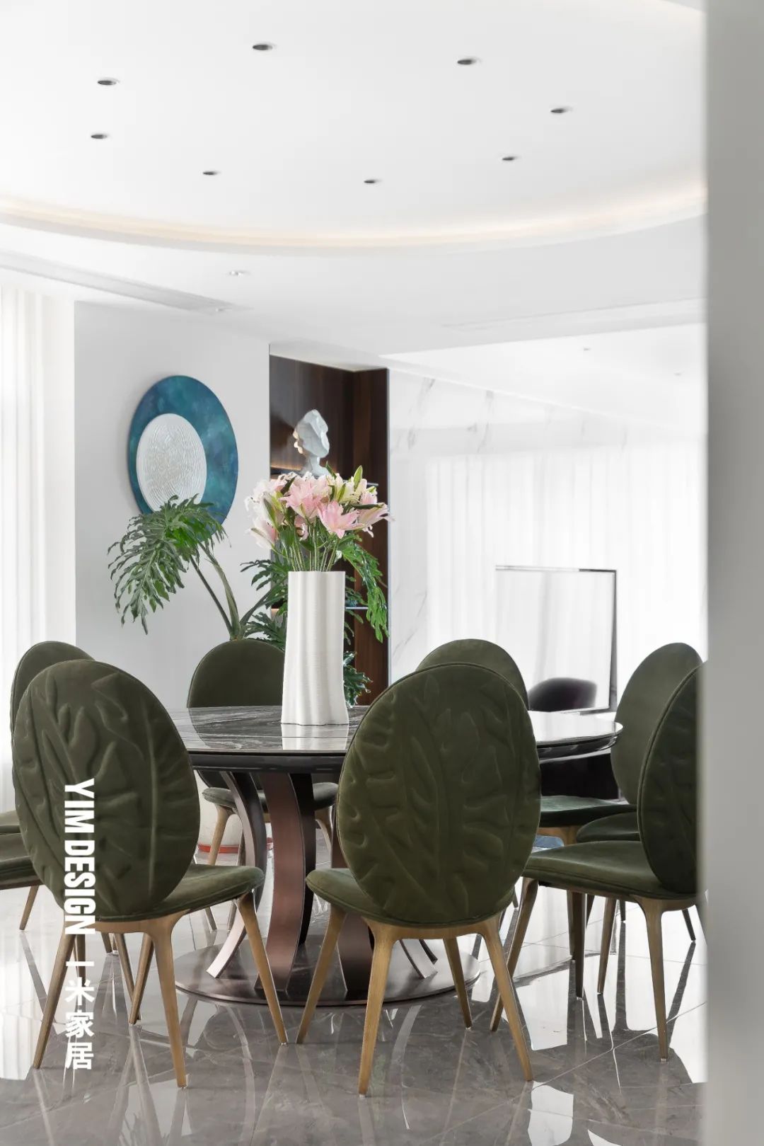 现代轻奢别墅丨一米家居 YIM DESIGN-1