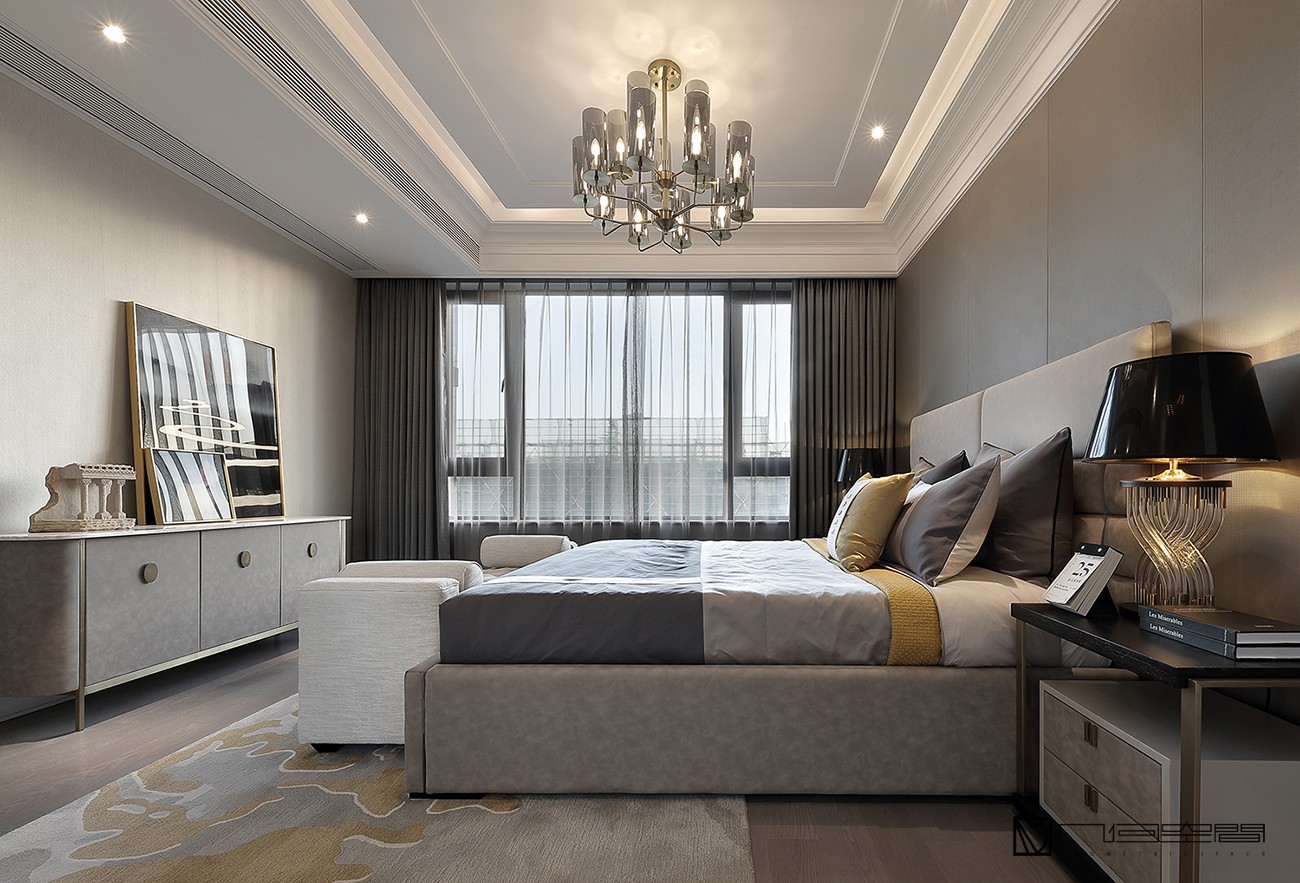 悦云庄D户型样板间软装陈列深化设计-26