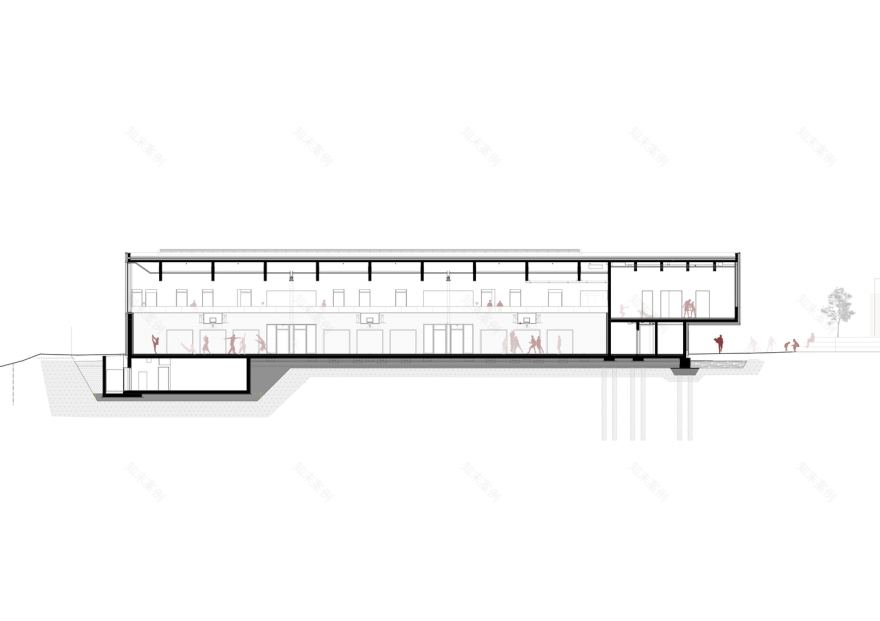 In den Breitwiesen 运动馆丨德国-52