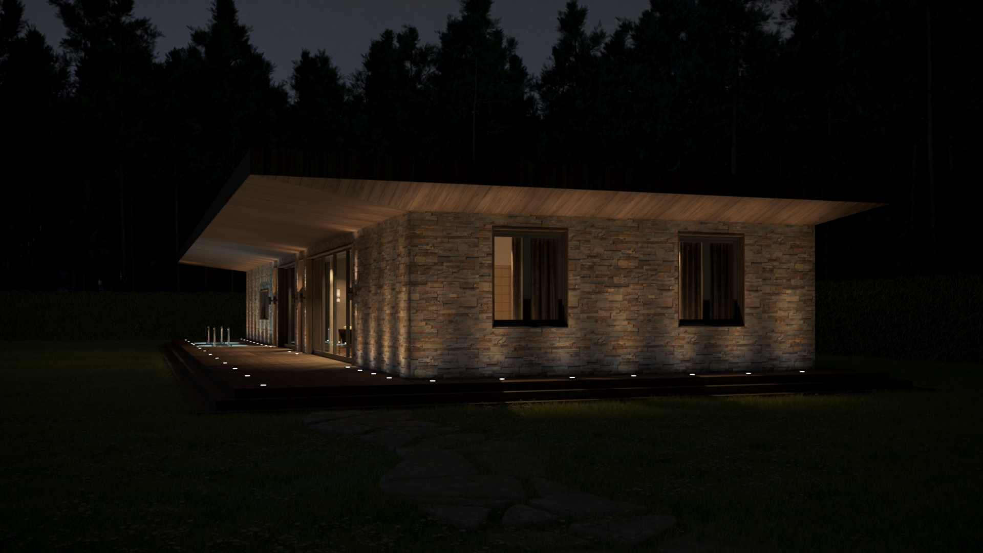 简洁单层 SPA 功能客房丨Planar 工作室-6