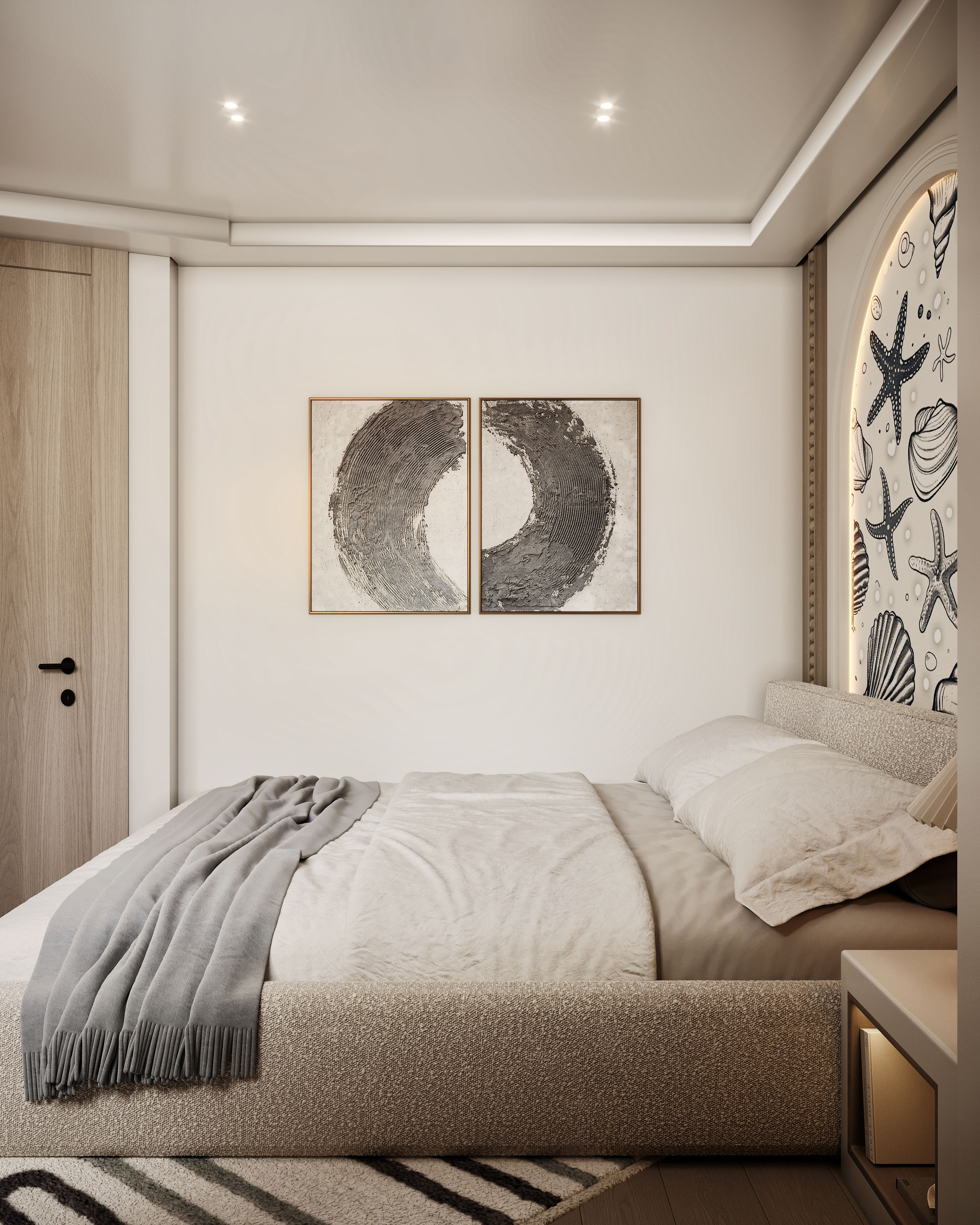 游艇卧室设计丨埃及丨Amina El  kholy-12