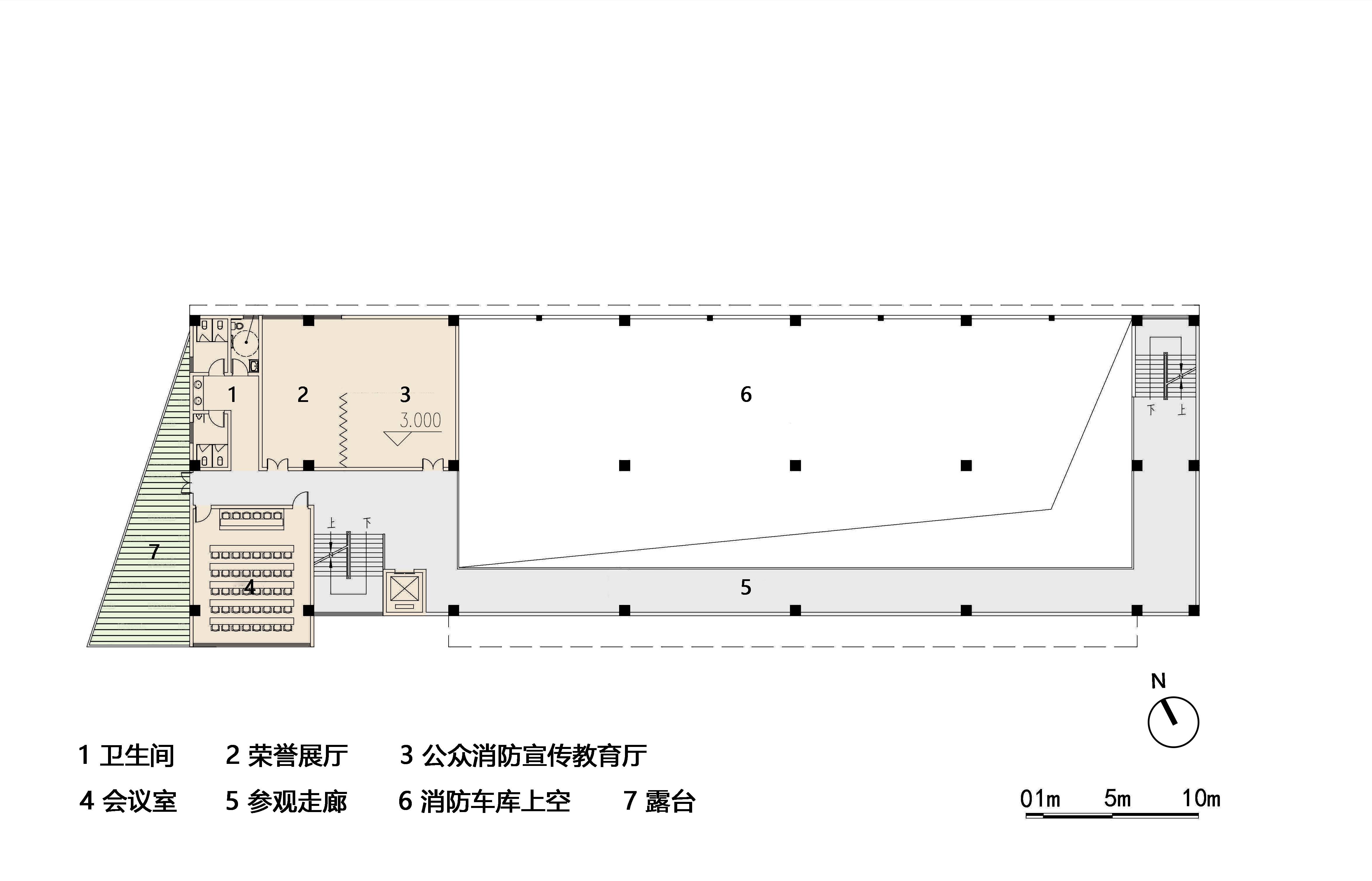 深圳大万消防站 / 深大建筑设计院“钟中+钟波涛”工作室-21