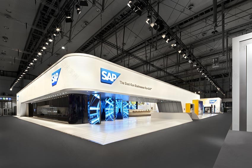 SAP 汉诺威 CeBit 展台-2