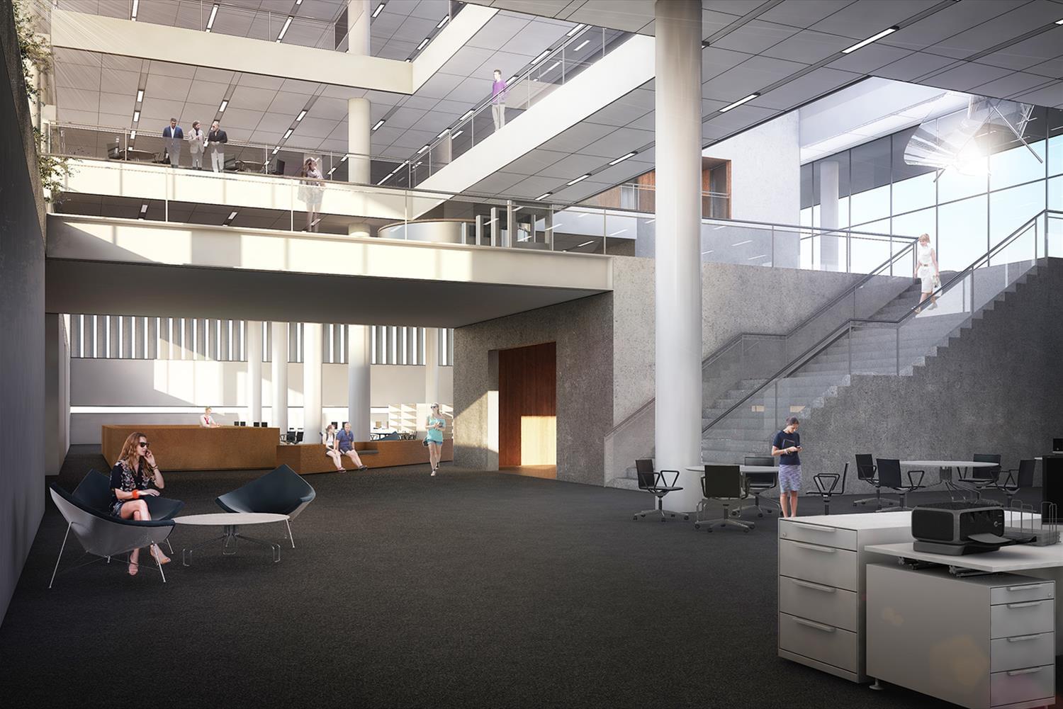 巴西市政府大楼设计展现一体化与绿色融合-7