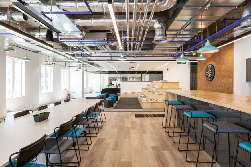 伦敦 Digital Shadows 办公室-- 多样环境促进协作与创新-10