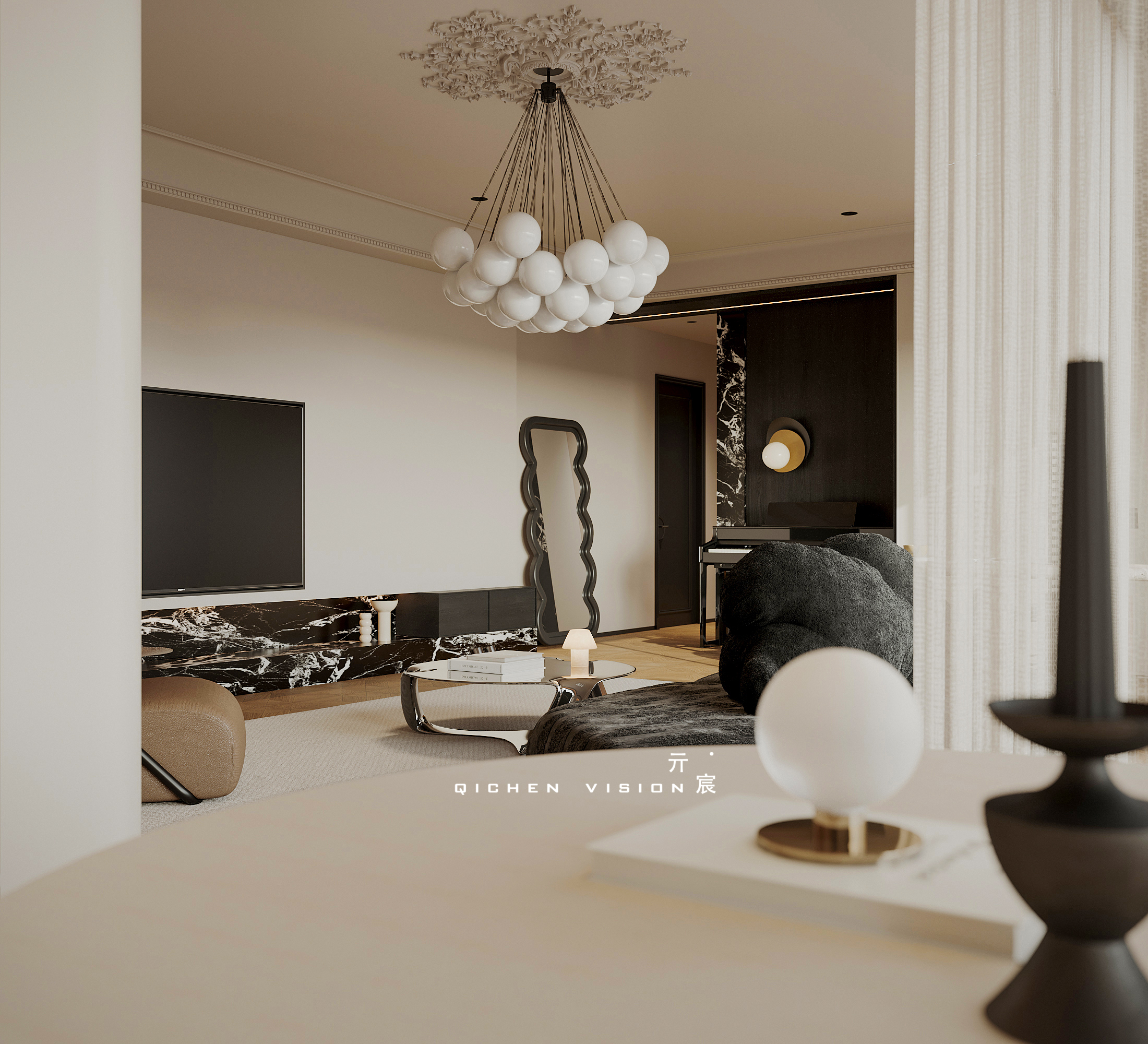 法式新居丨亓宸 VISION·王老师-8