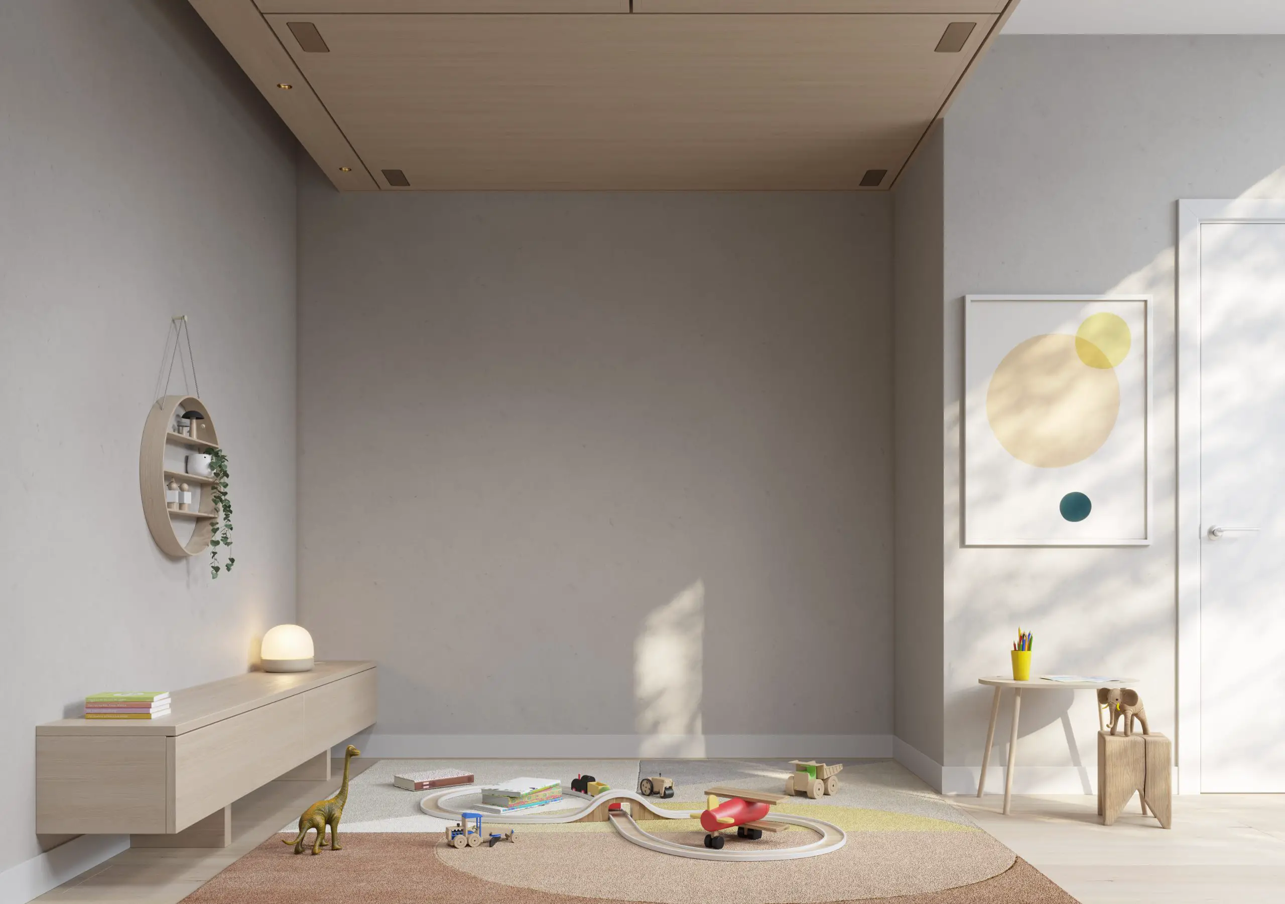 巧妙利用顶空间，设计师打造多功能卧室-14