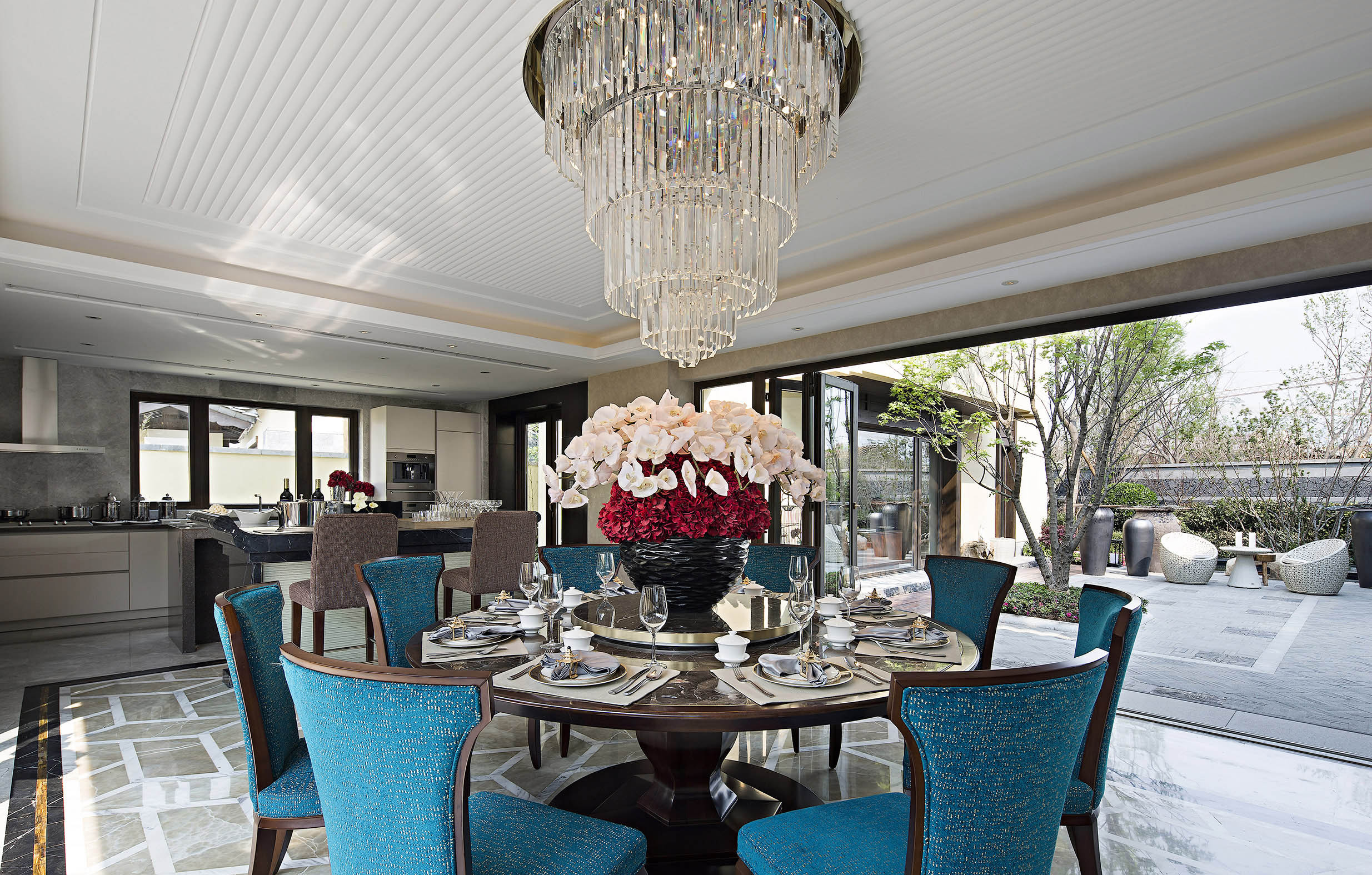 高清+梁志天麗江瑞吉別墅戶型IV新古典-3-3