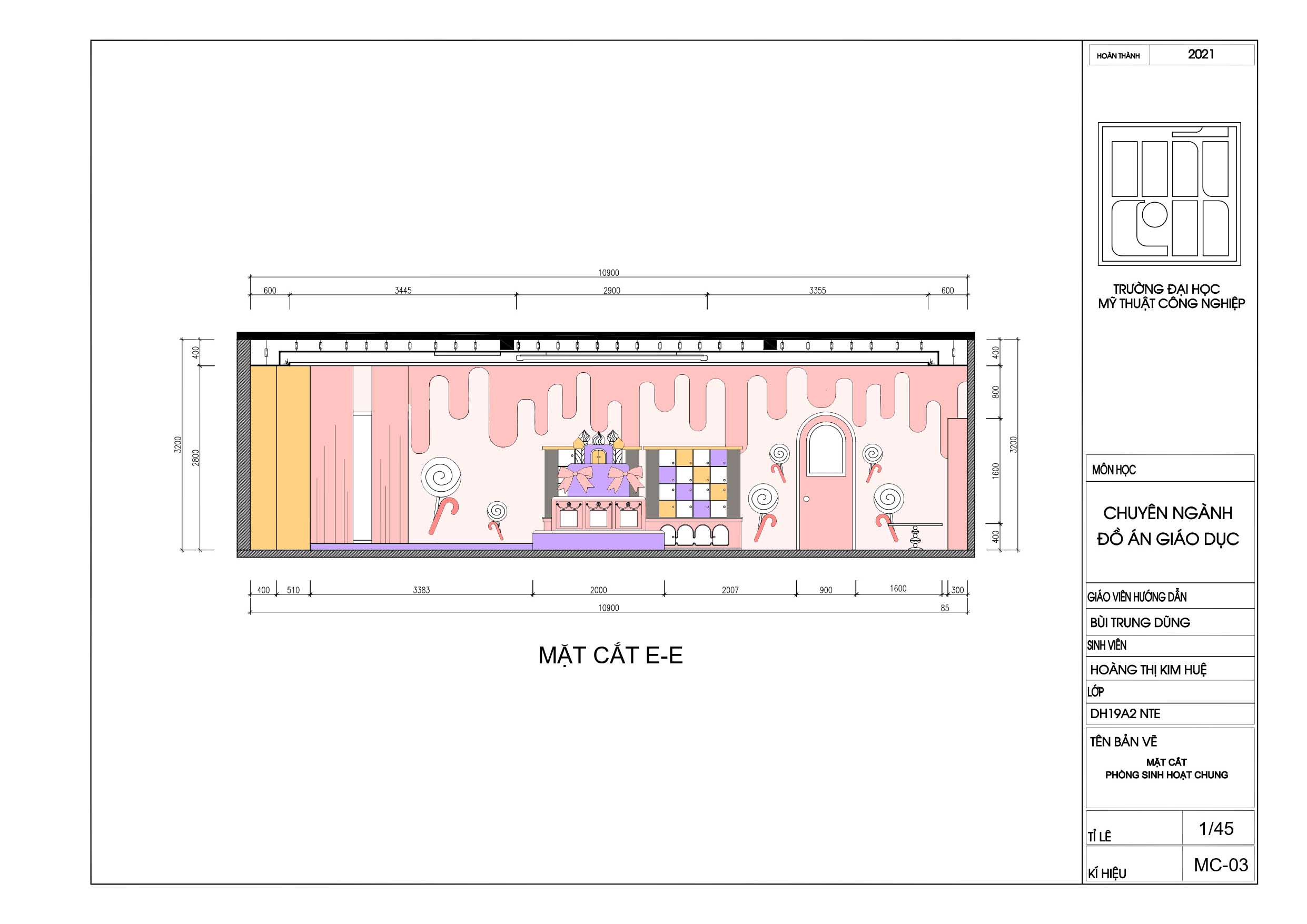 "Sweet Dreams"室内设计丨Kim Huệ Hoàng-22