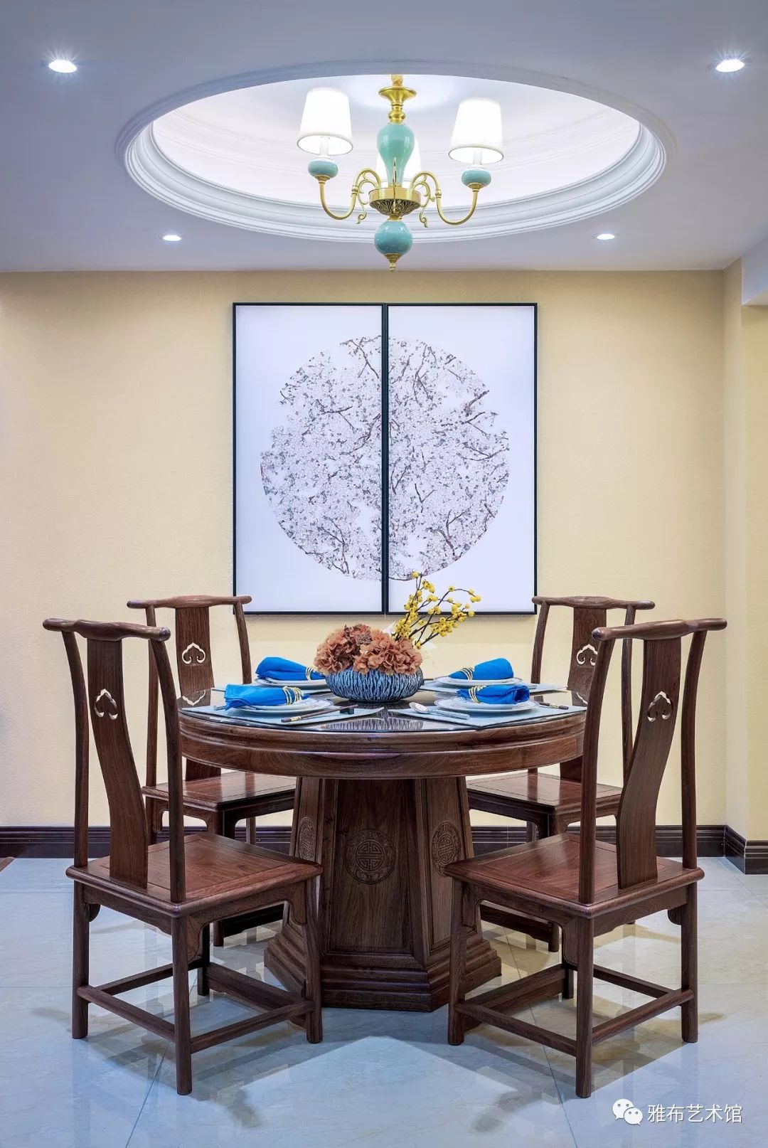 《时光书卷》 | 新中式设计打造优雅生活空间-23