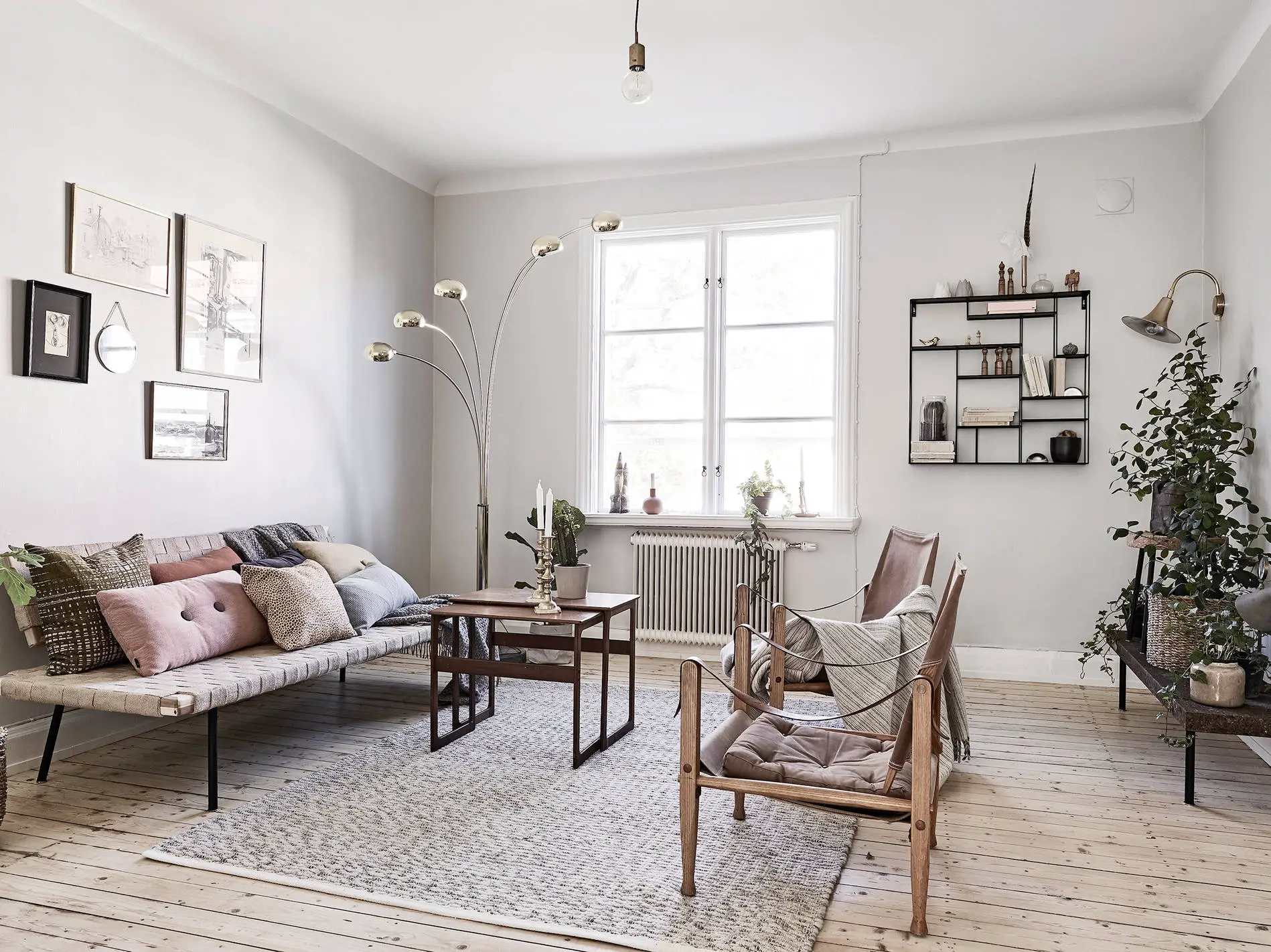 双面斯堪的纳维亚 | 65 平米与 58 平米两居室设计-1