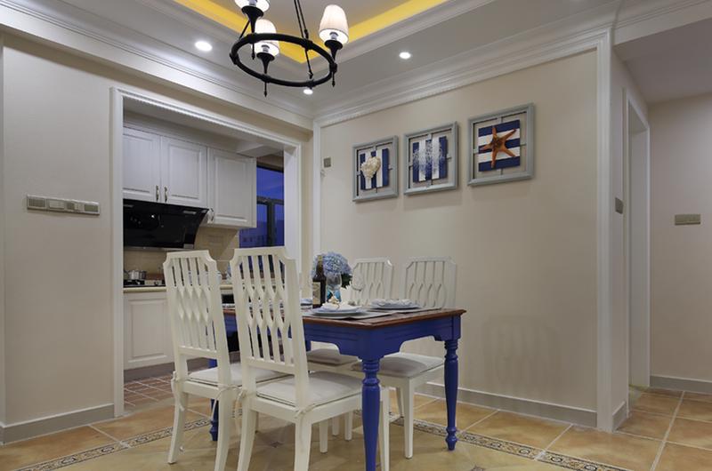 地中海风情 | 华西星辉 80.6㎡平层海景房设计-7