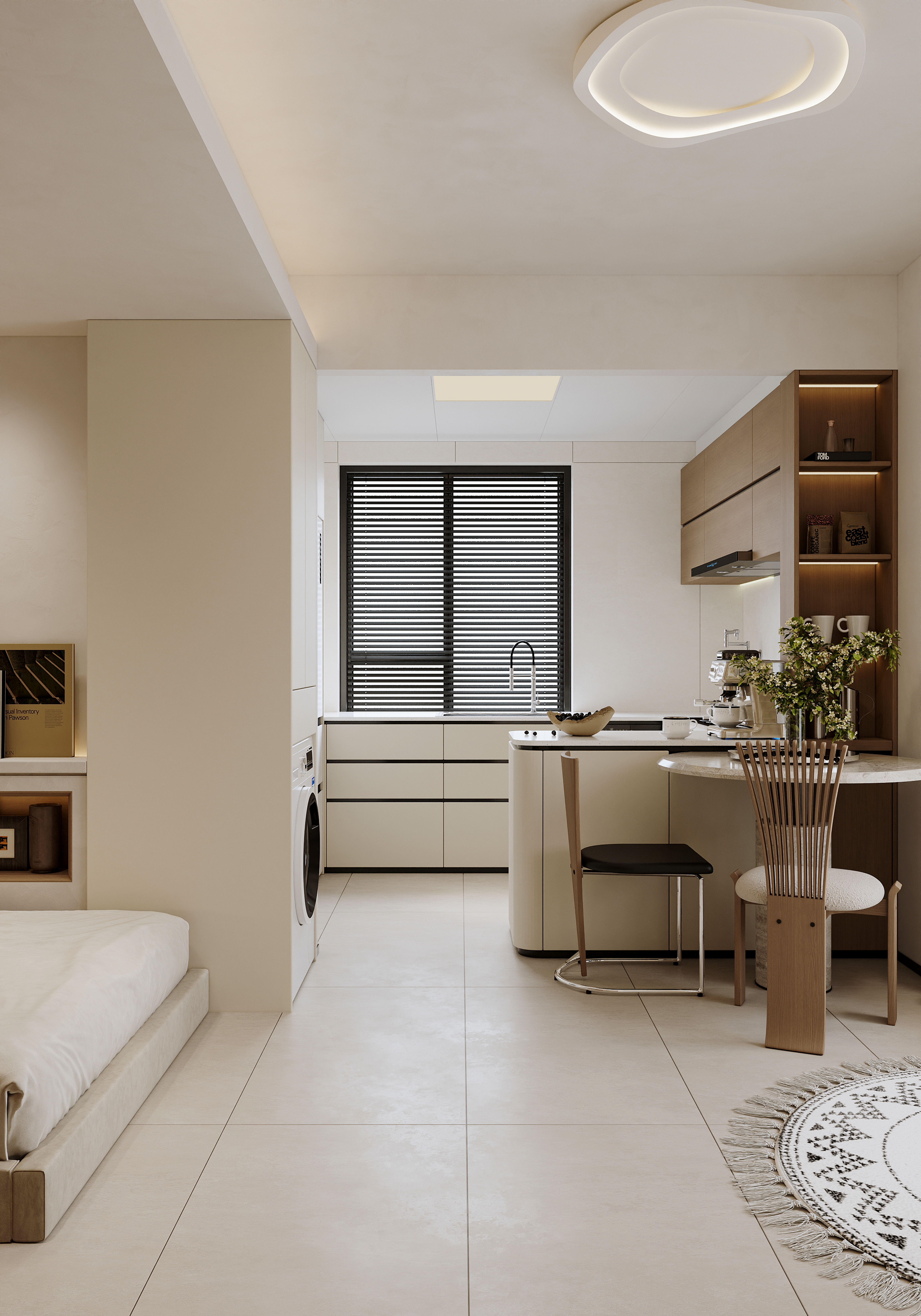 沈阳  巴塞罗那公寓64㎡  原木风效果表现-6