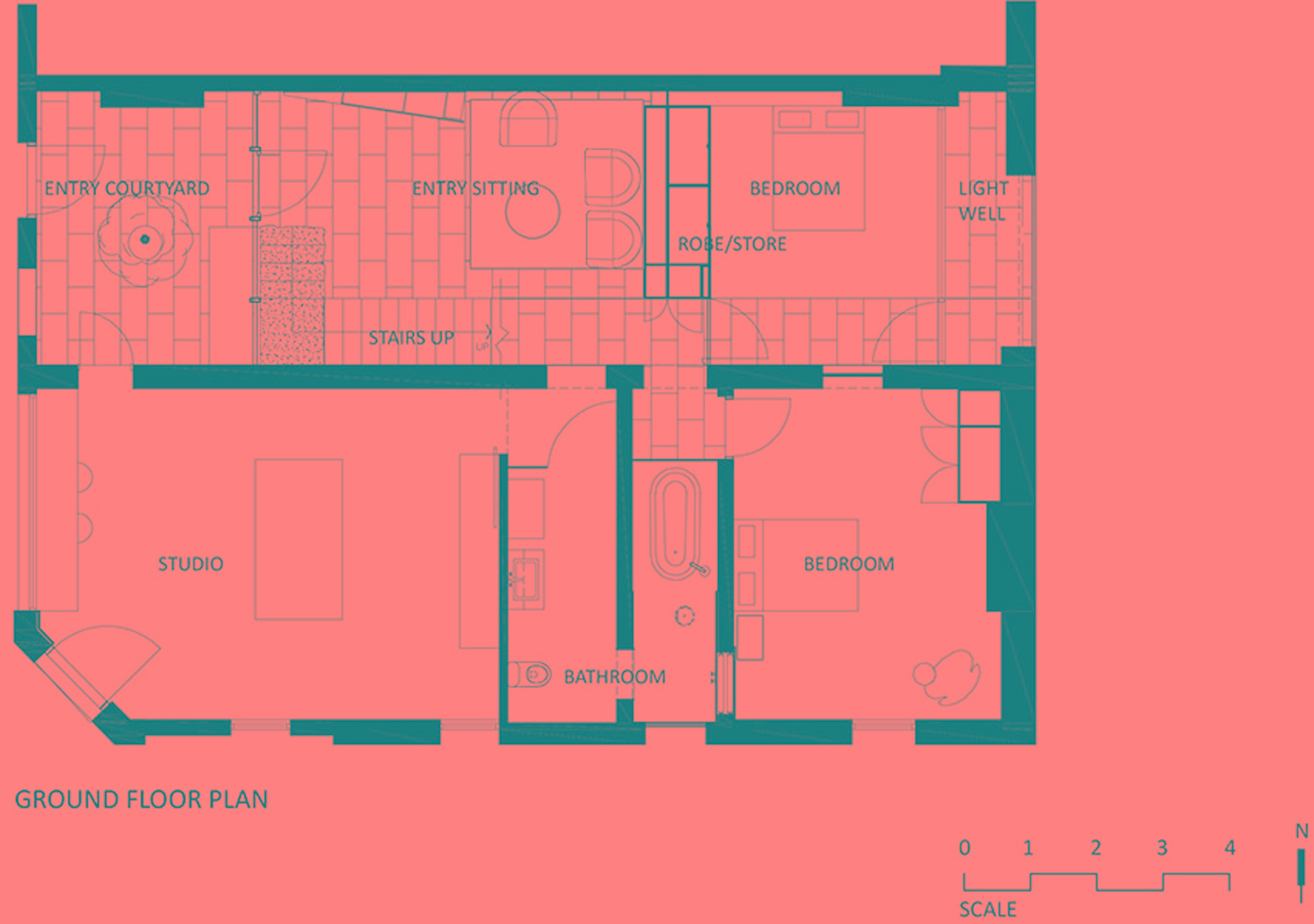 “北三层”住宅丨澳大利亚丨Splinter Society Architecture-47