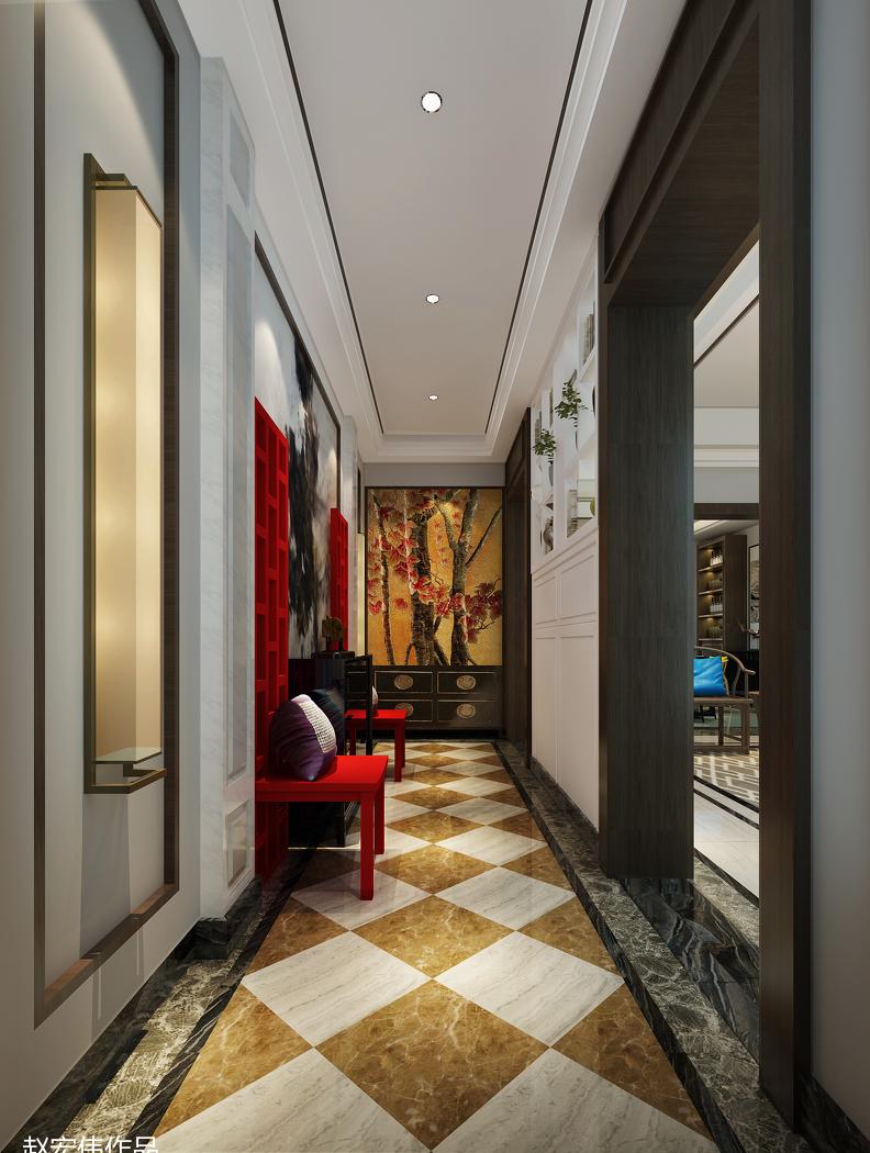 
北塘古镇盛园-新中式别墅設計 -4