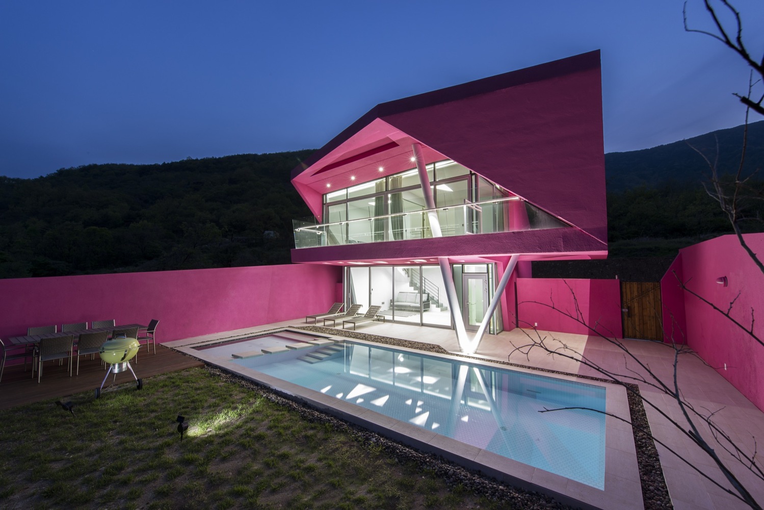 韩国泳池别墅-7