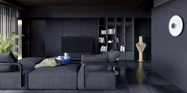 ZROBYM architects--高级黑住宅，墙面这样设计更有质感174㎡-0