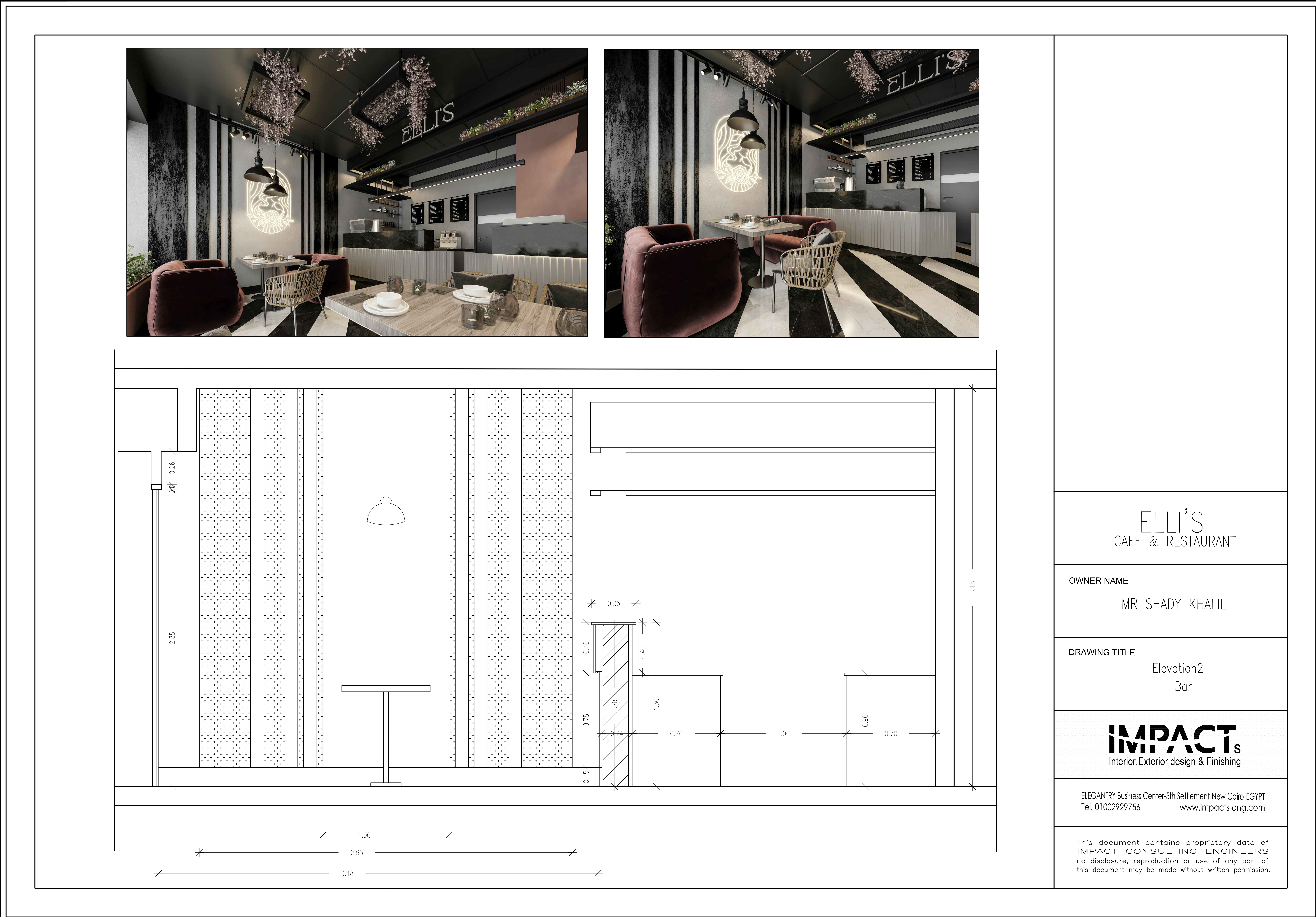 Cafe | Restaurant Shop Drawings-5