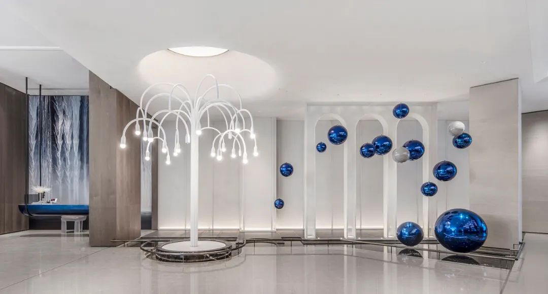 大朴设计 | 大连大华·公园世家售楼处，现代东方艺术美学空间-22