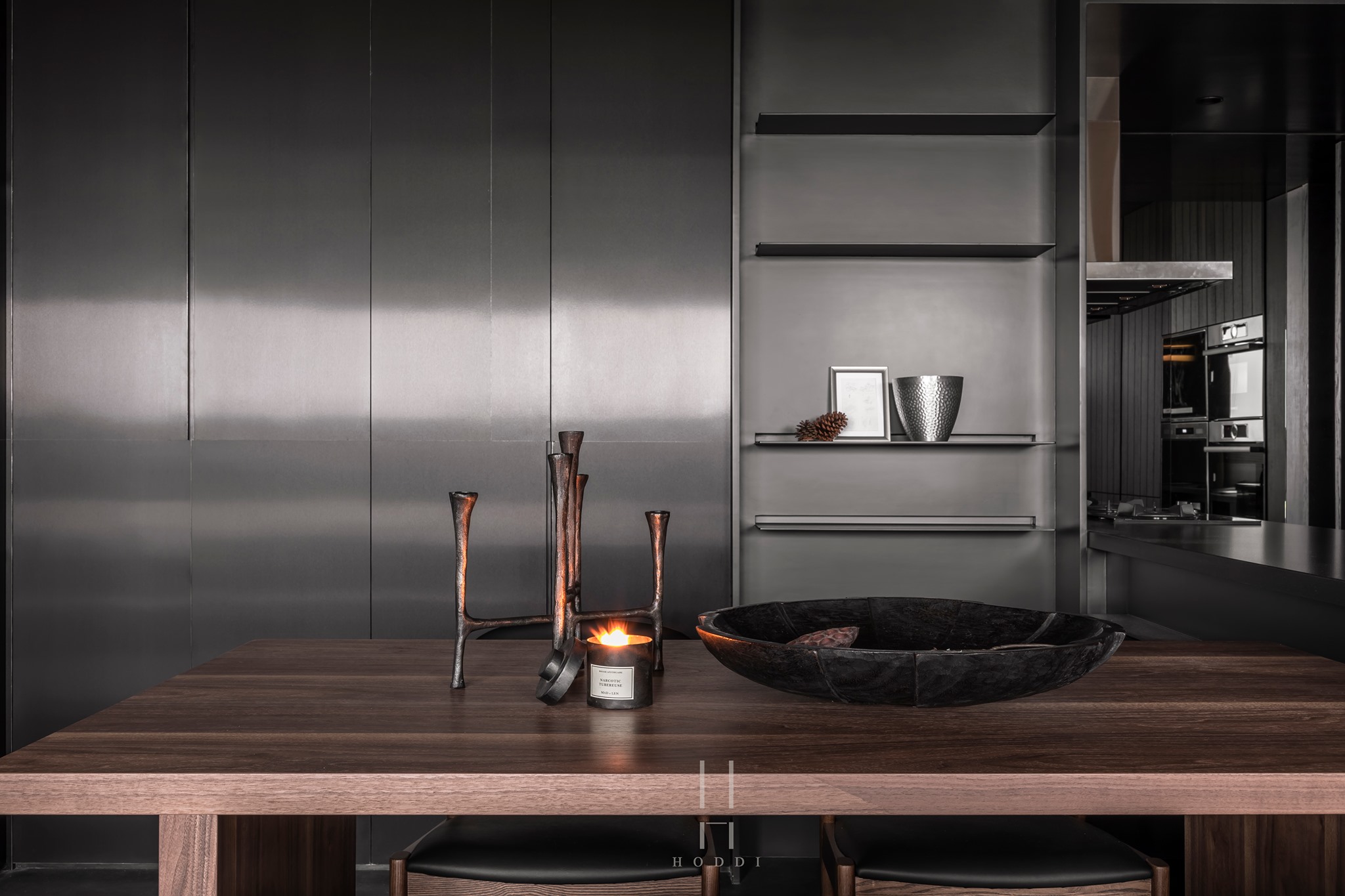 禾邸设计 | 复古书柜家具打造温润书香空间-22