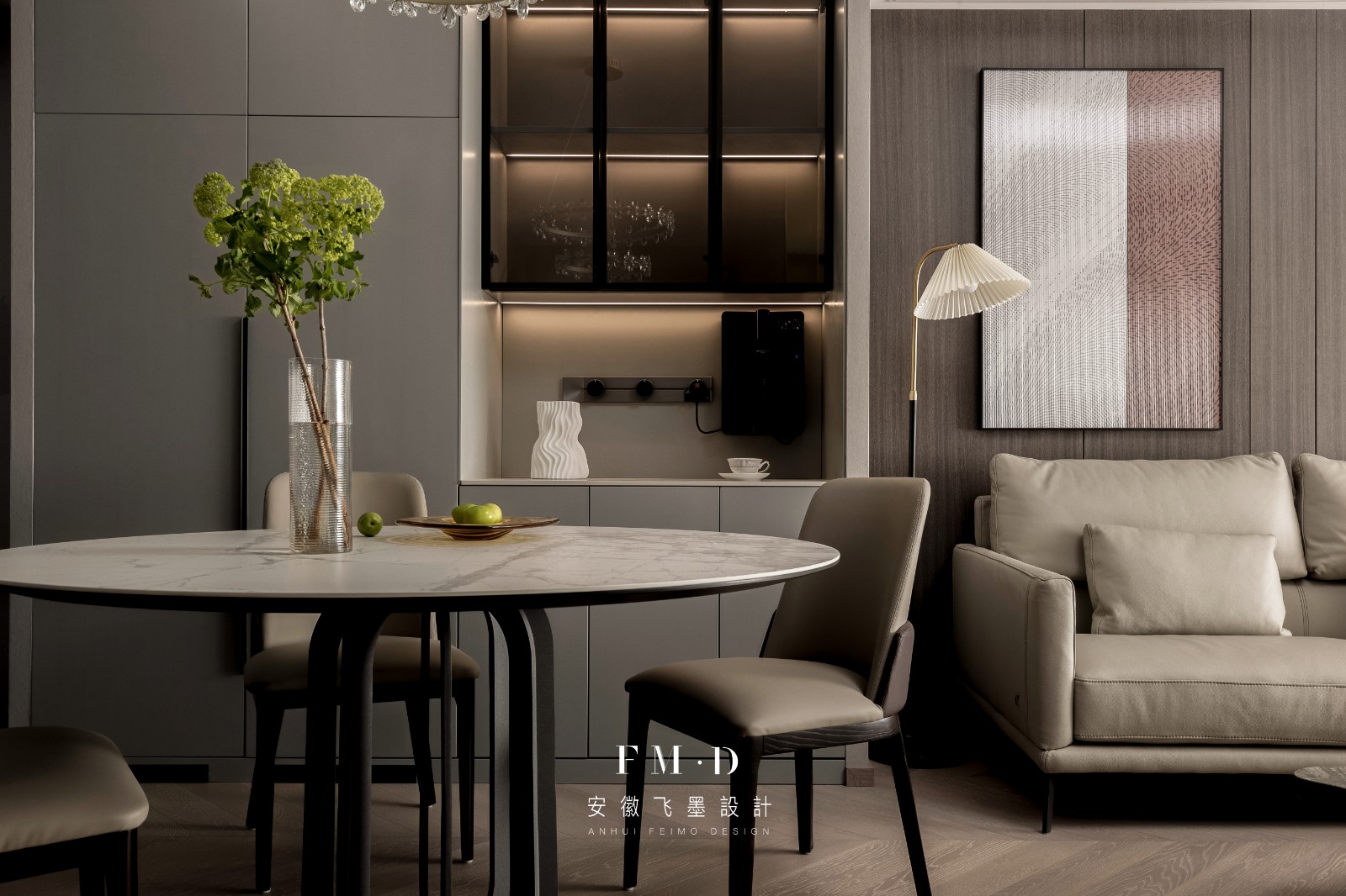 《惊鸿》140㎡跃层豪宅设计-6