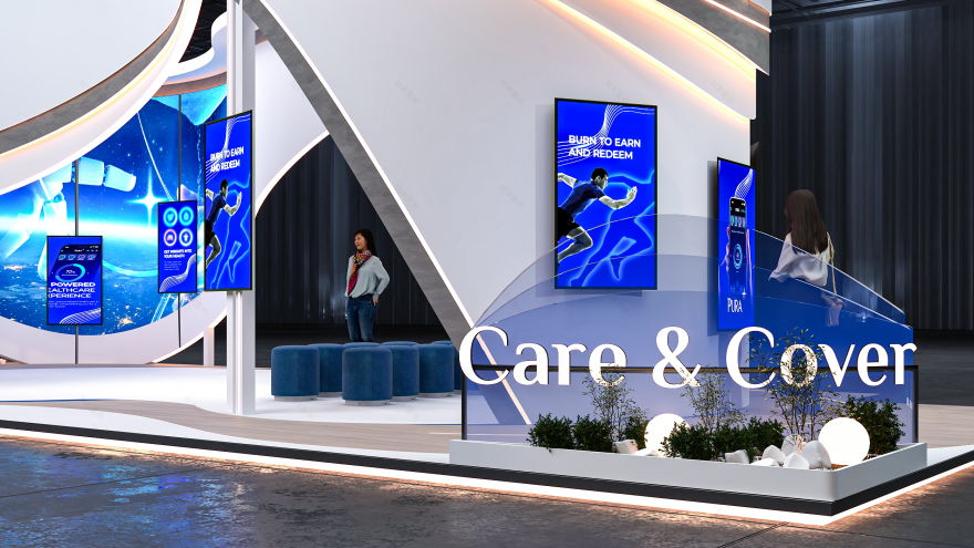 Pure Health WHX Tech展会展位设计丨未明确提及-16