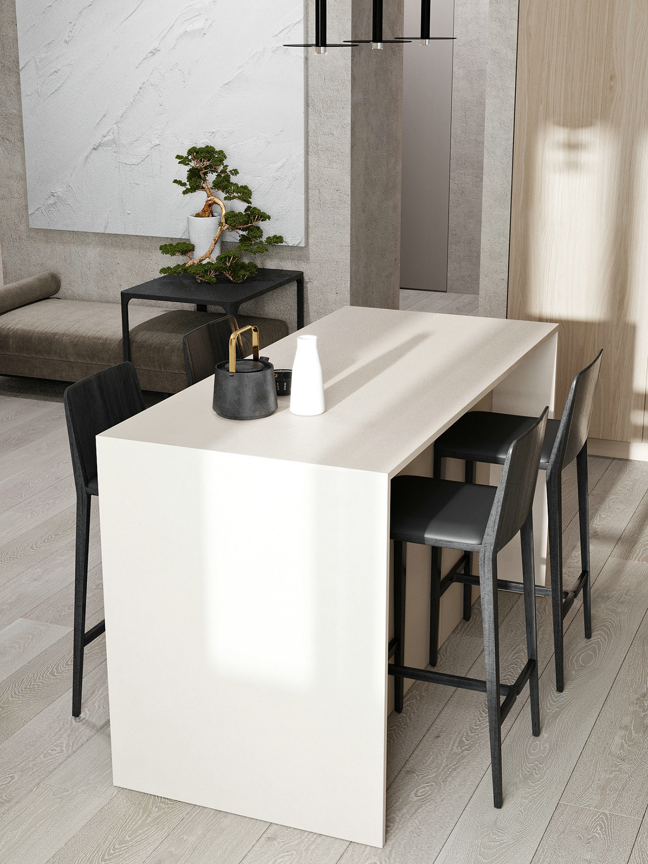 中性色系公寓设计-8