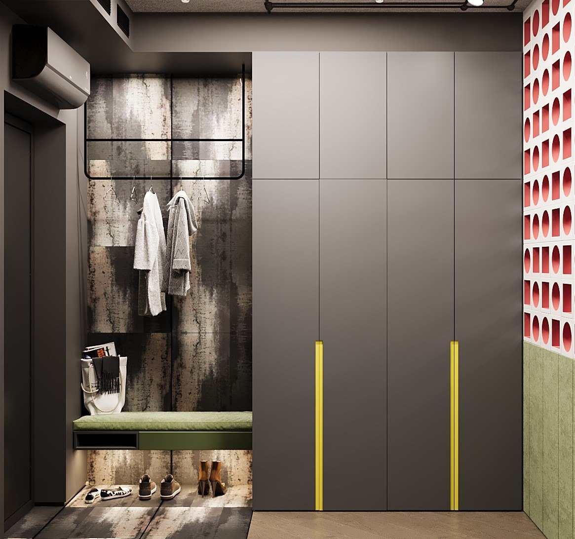 莫斯科“Достижение”综合体25平迷你公寓项目丨俄罗斯莫斯科丨设计师Виктория Ерохина-9