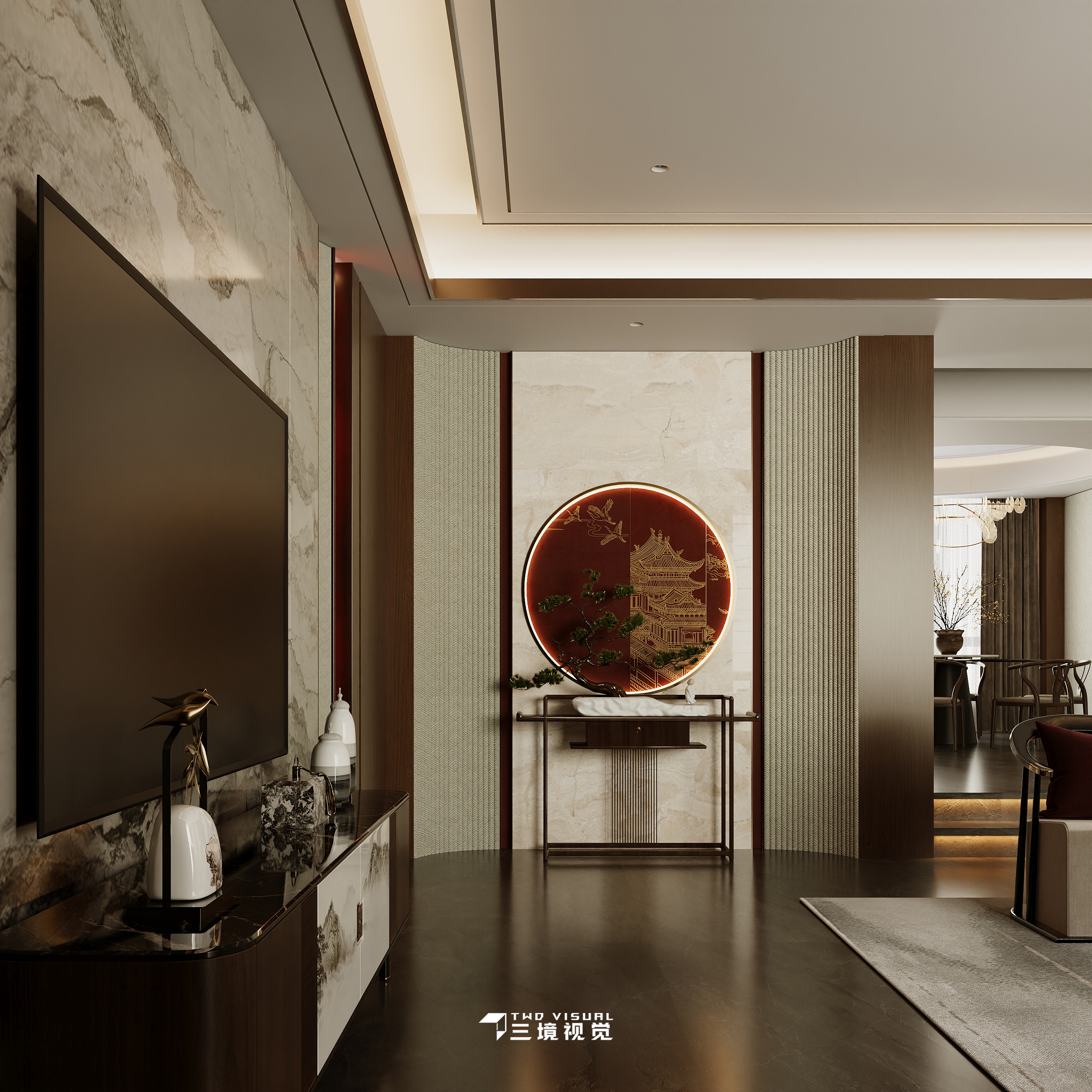 住宅-现代中式排屋-10