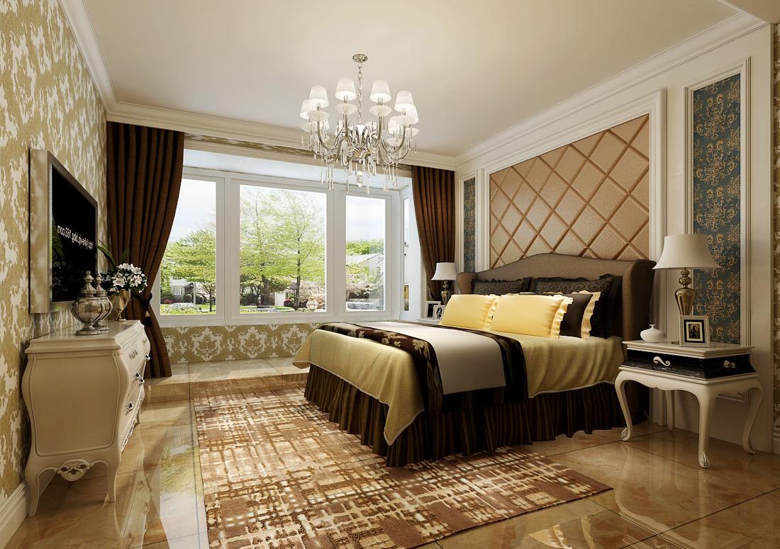 
盘锦旺学府165平简欧风格装修效果图 -7