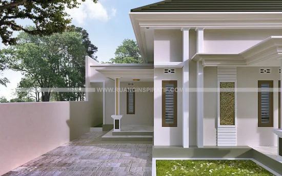 宽11·5米房屋外观设计及布局方案丨Ali Said（毕业于哈桑uddin大学建筑学专业）-15