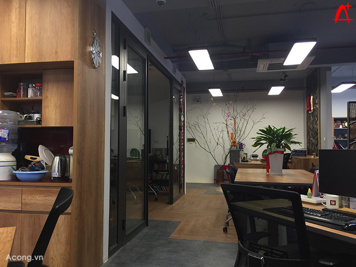 建筑A  Cộng公司办公室室内设计丨越南河内-27