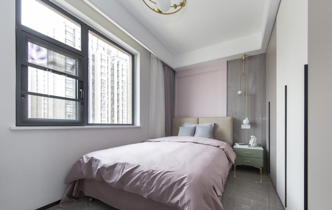 暖灰色调平层公寓设计-14