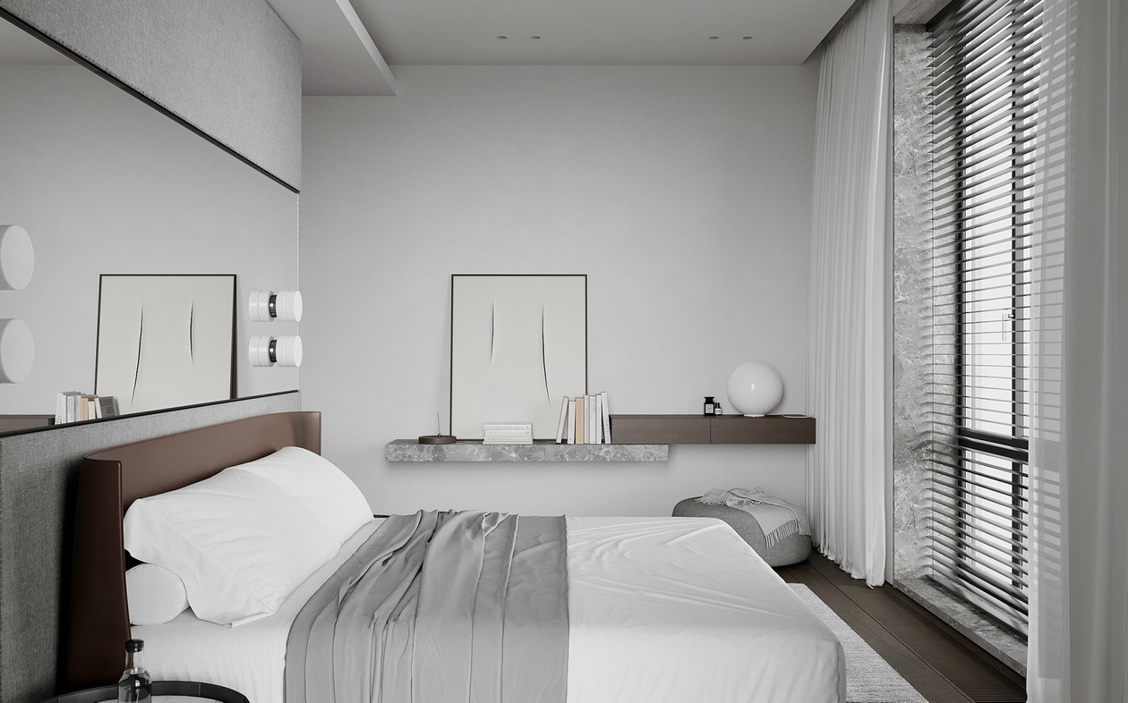 高级灰色系住宅设计-16