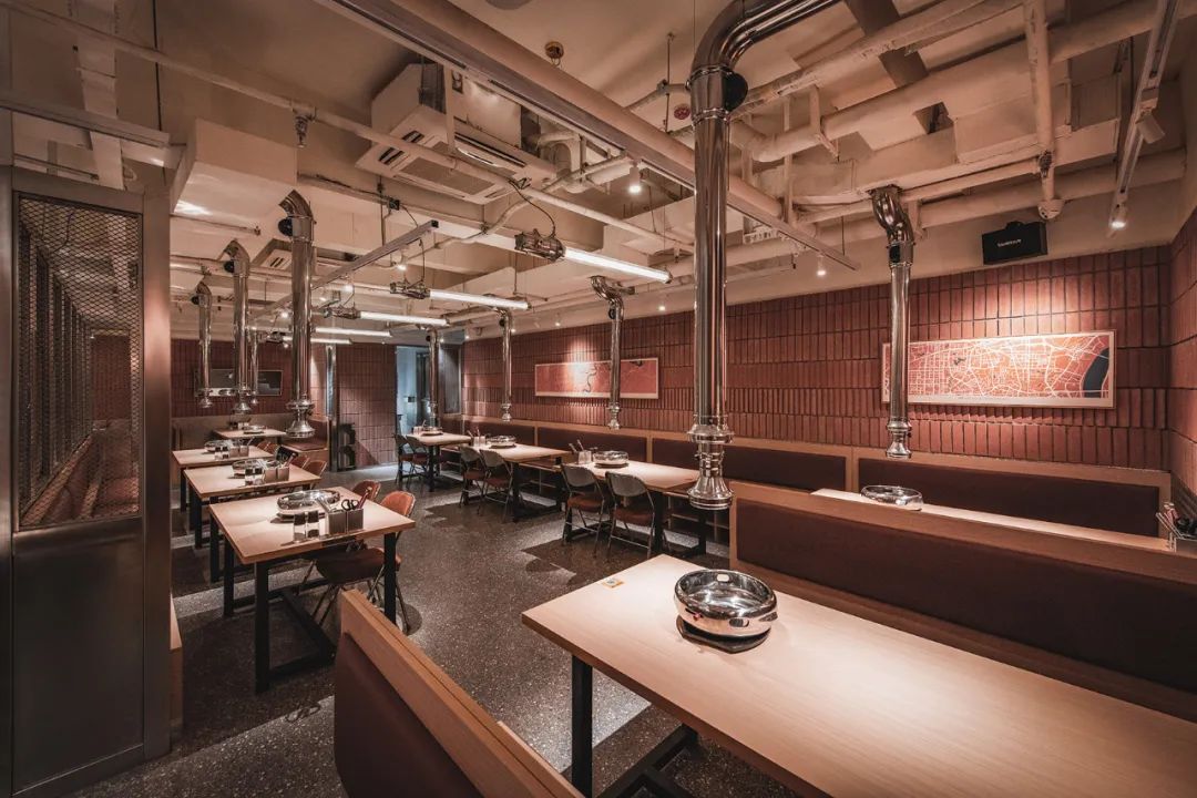 复古而不做作的烤肉店设计丨中国渝北丨米尚丽零售设计网-30