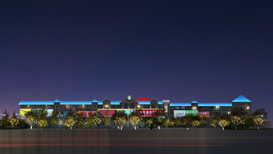 内蒙古乌拉特中旗夜景灯光亮化规划-30